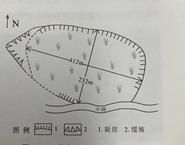 岩性为浅灰一灰色中薄层状细晶灰岩,产状近水平,坑壁垂直节理发育