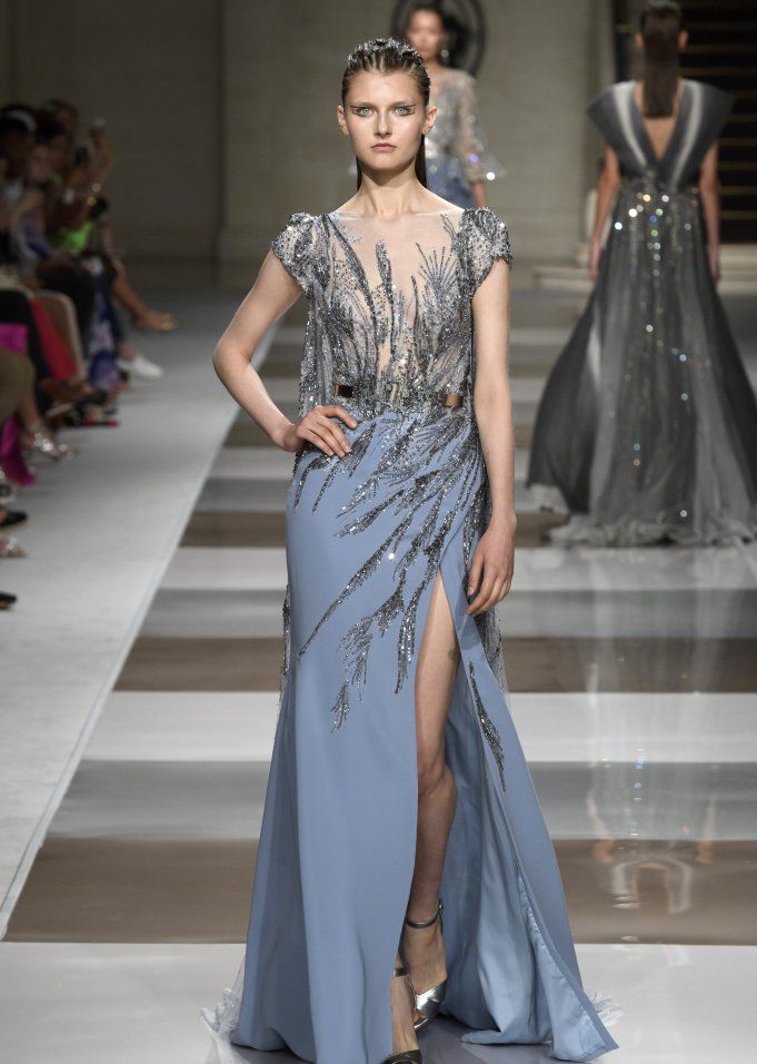 黎巴嫩女神ziad nakad高级婚纱礼服定制秀