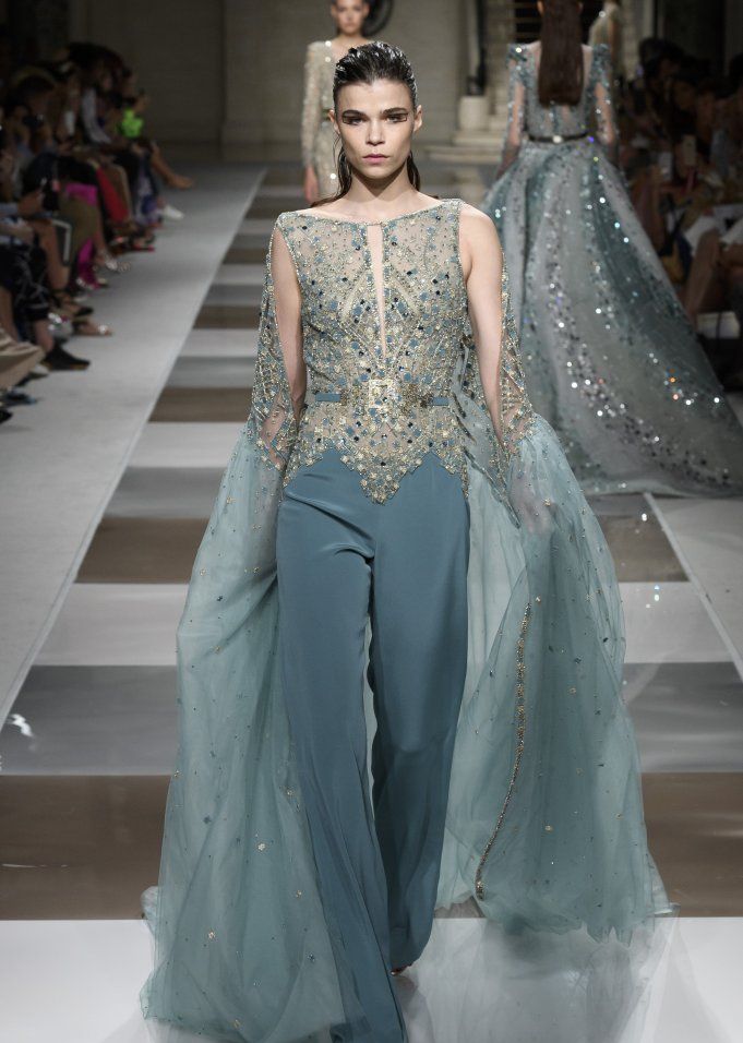 黎巴嫩女神ziad nakad高级婚纱礼服定制秀