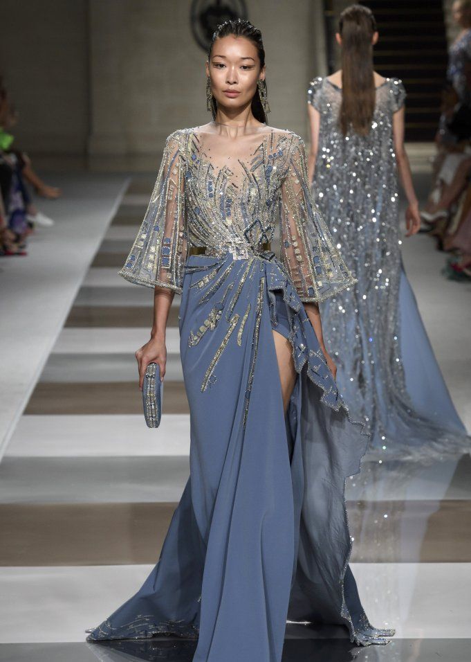 黎巴嫩女神ziad nakad高级婚纱礼服定制秀