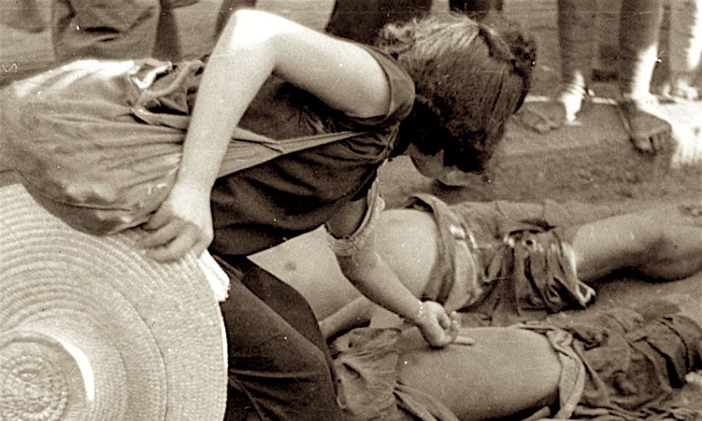 老照片 1941年,抗日战争轰炸之后的重庆