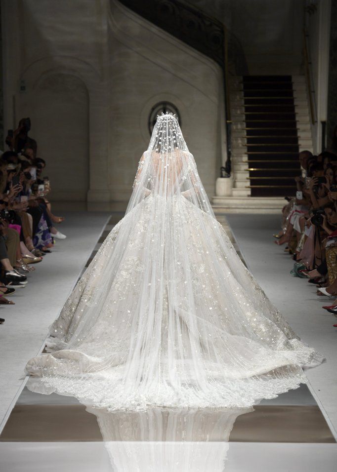 黎巴嫩女神ziad nakad高级婚纱礼服定制秀