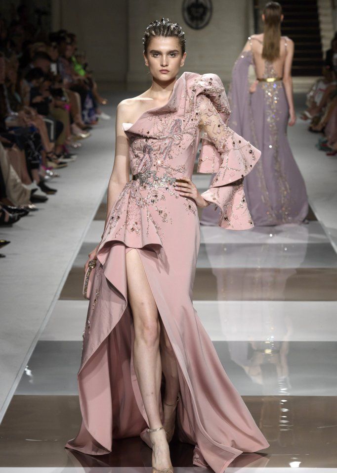 黎巴嫩女神ziad nakad高级婚纱礼服定制秀