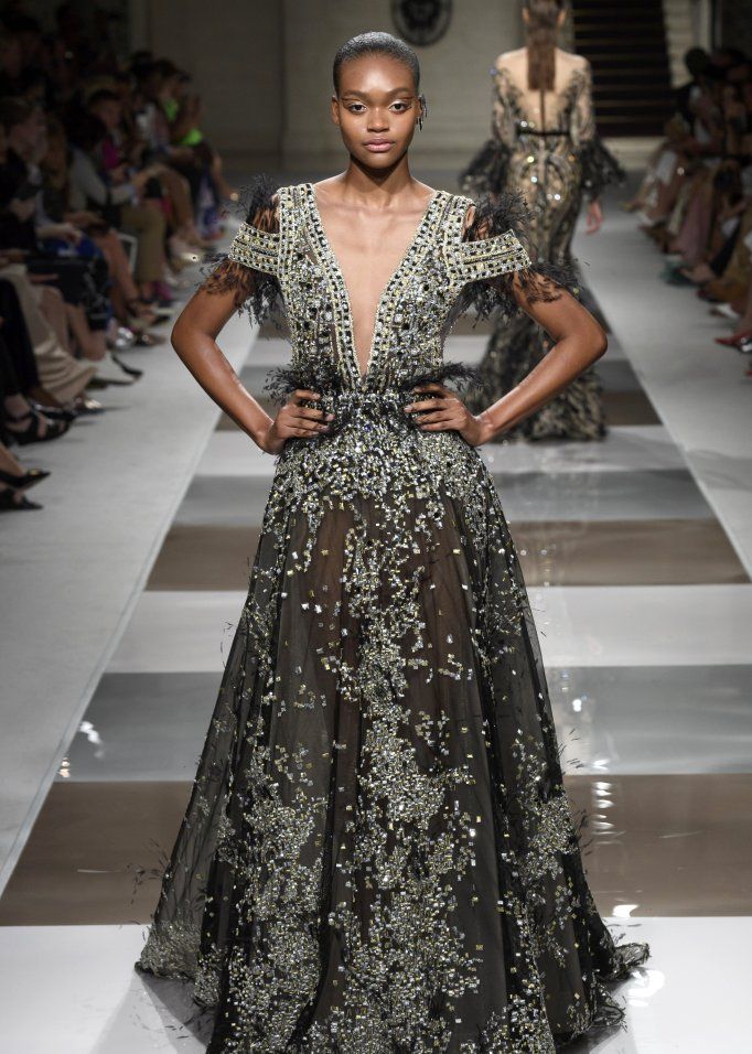 黎巴嫩女神ziad nakad高级婚纱礼服定制秀