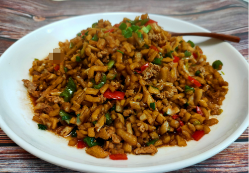 炒萝卜干千万别直接炒多加这1步鲜香甜润又入味比肉好吃