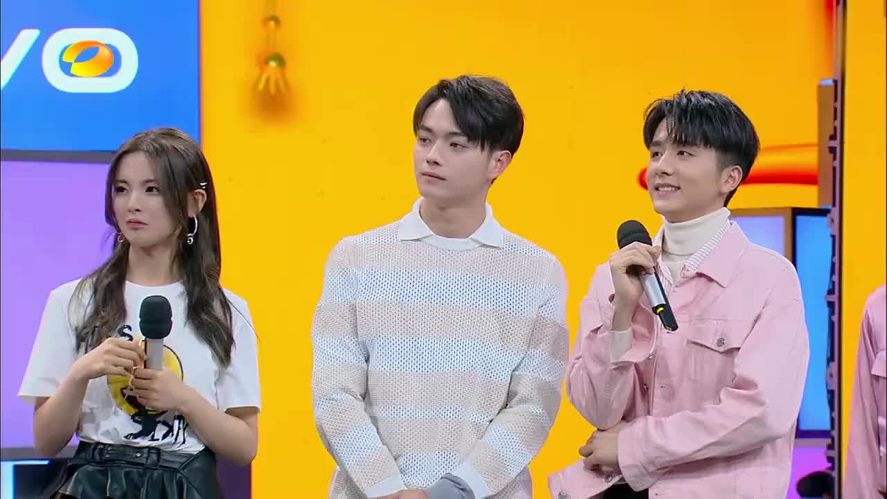 快乐大本营:太搞笑,谢娜许凯取绕口令新名,惊呆陈立农王彦霖!