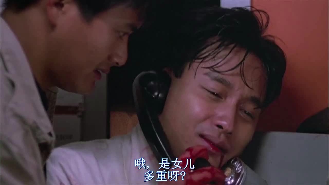 英雄本色2:张国荣受重伤倒下,这段看了让人泪奔!