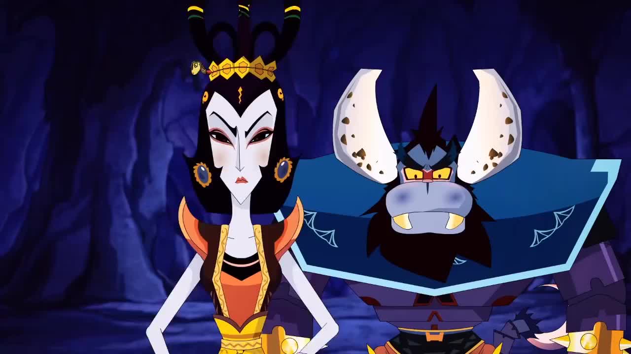 葫芦娃:蜈蚣精背叛蛇蝎二妖,蛇妖直接把他打晕!