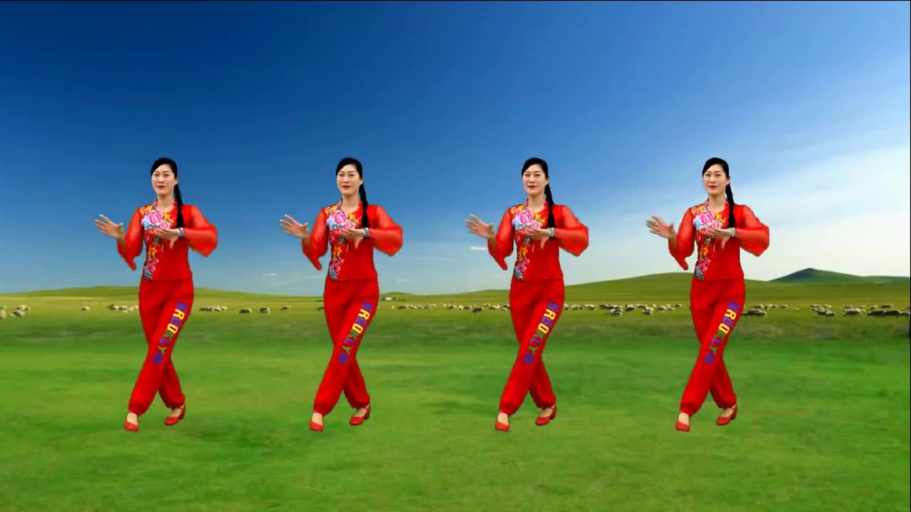 广场舞《红红火火中国年》喜气洋洋每一天,欢歌醉舞,醉人好看!