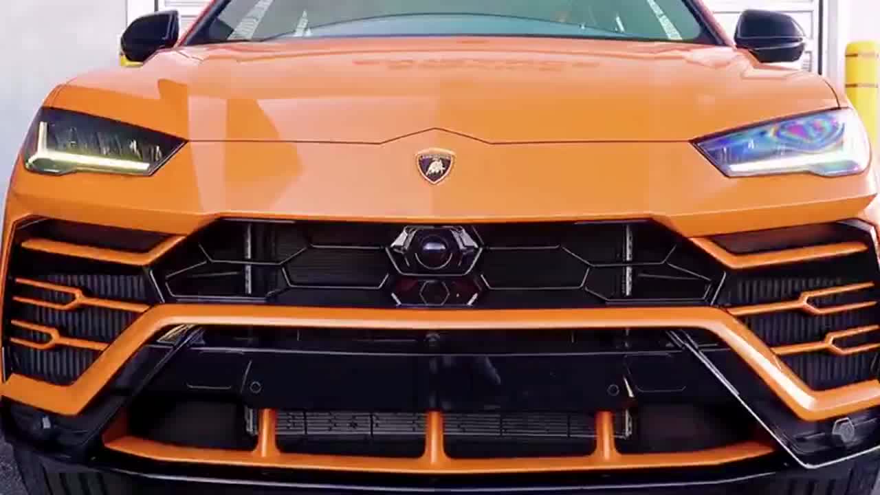 兰博基尼urus这颜色真帅,不愧是地表最强suv