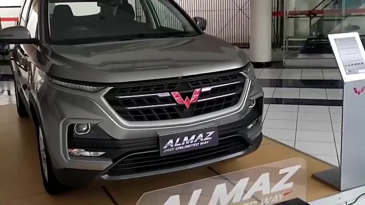 国产神车,2020款五菱宏光almaz七座版,放倒第三排座椅心动了