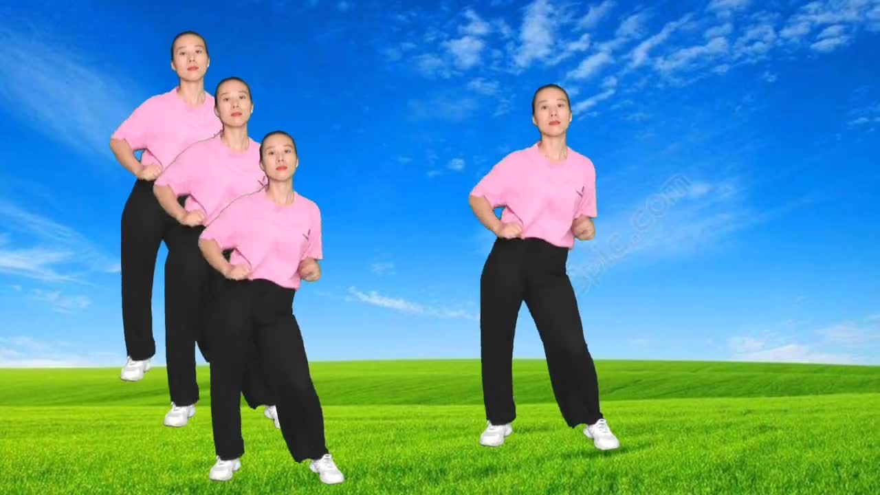 五分钟简单好学健身操广场舞,每天半小时改善手脚麻木腰疼背疼