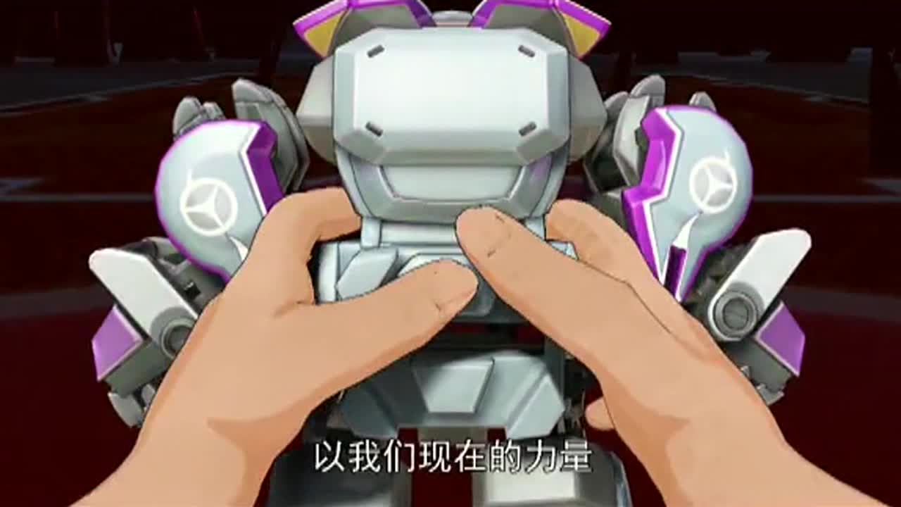 幻兽战轮小火兽觉醒,和钢虎对决,两只幻兽激起强大的能量风