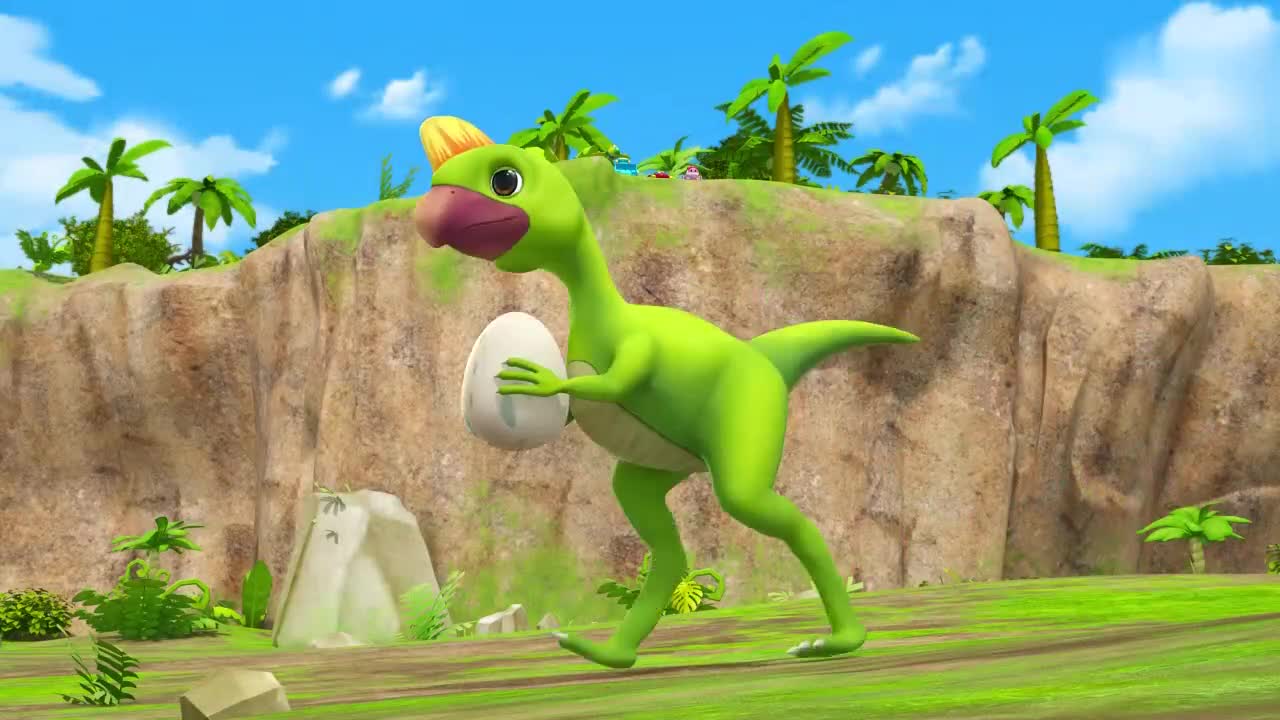 帮帮龙找到偷蛋龙,做战计划抢走恐龙蛋,把蛋还给恐龙妈妈!