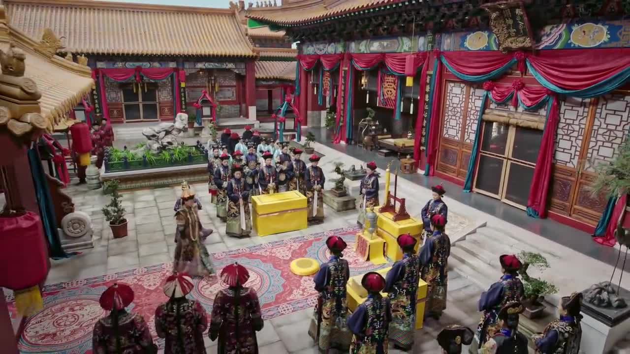 如懿传:册封仪式开始了,显得非常的庄重