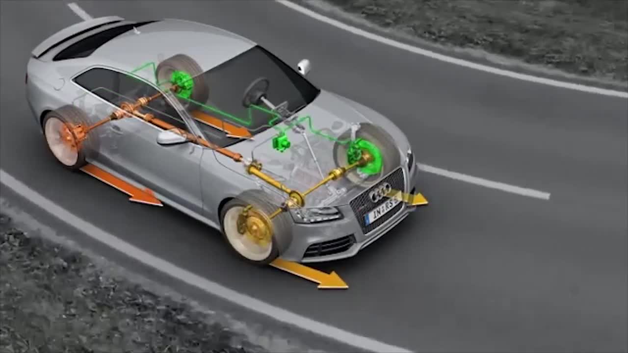 都说奥迪quattro是最好的全时四驱,看完才知道它为何傲视群雄!