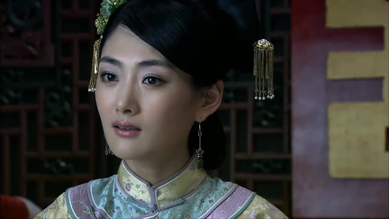 打狗棍玉格格想清楚了决定对丈夫好点不再端着格格的架子