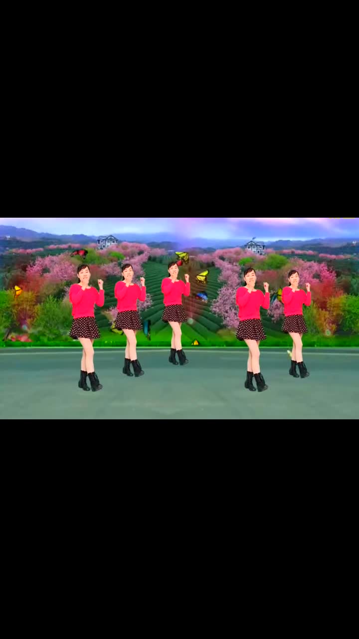 请欣赏广场舞酒醉的蝴蝶抖音最新霸屏版歌美舞美