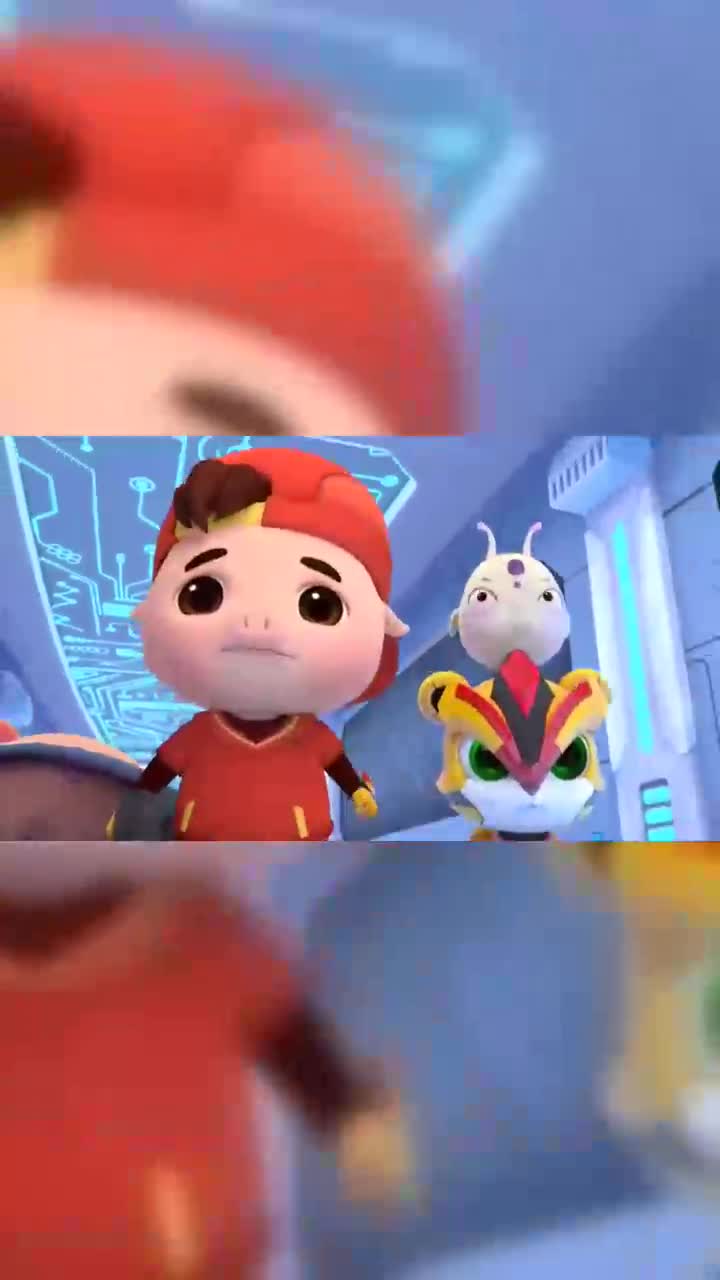 猪猪侠猪猪侠改装阿五简简单单头顶装上重火力