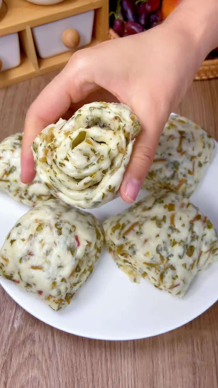 马齿苋菜馍儿时的味道好吃极了__财经头条