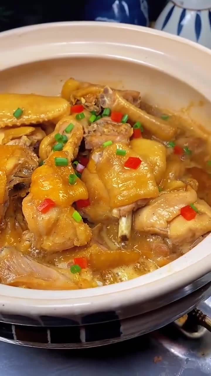 砂锅盐焗鸡不加滴水咸香美味做法还特别简单