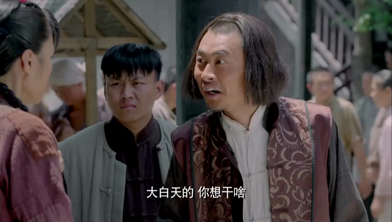 大刀记狗蛋耍完杂技怎么人就都走了我倒要瞧瞧谁抢我生意