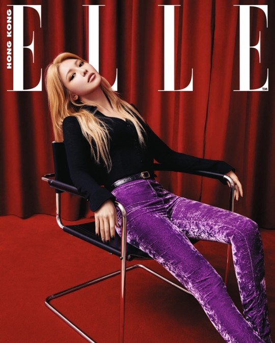 韩国女团少女时代成员秀英最新杂志写真曝光