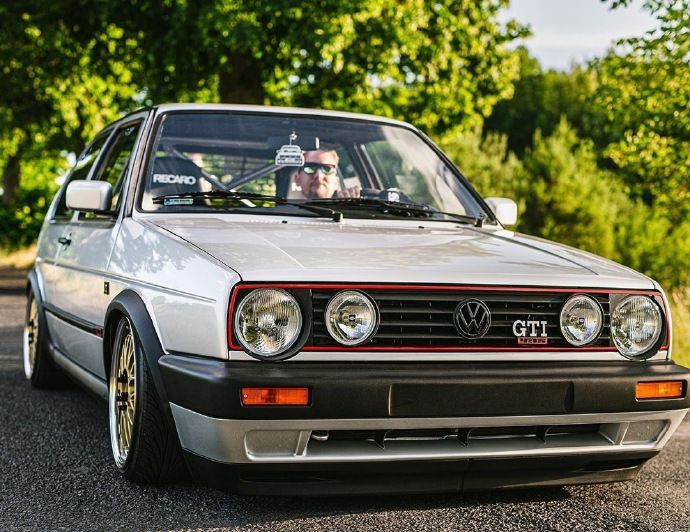 经典中的经典高尔夫mk2 gti