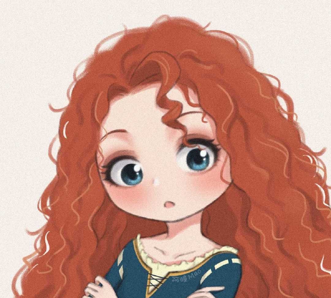 高冷范儿迪士尼公主头像,你认识几个