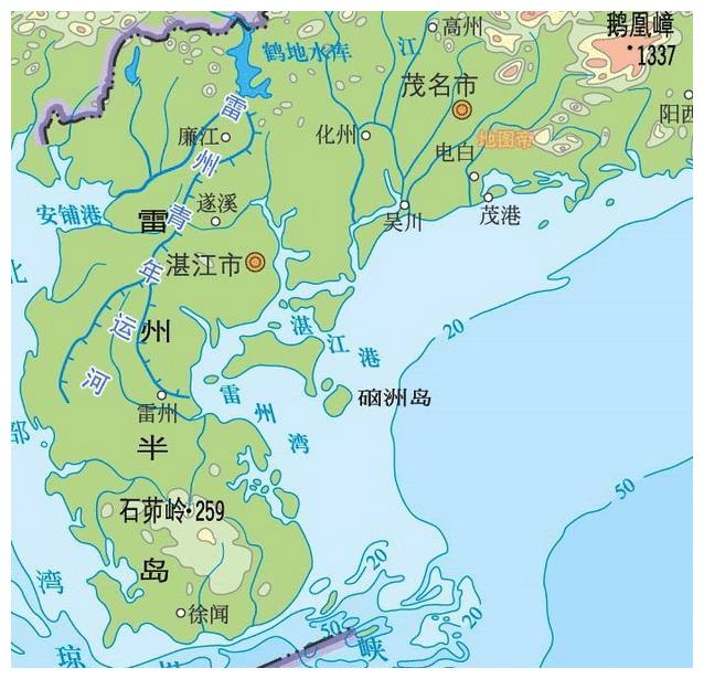 广东为何不在雷州半岛修运河,将半岛变成岛?