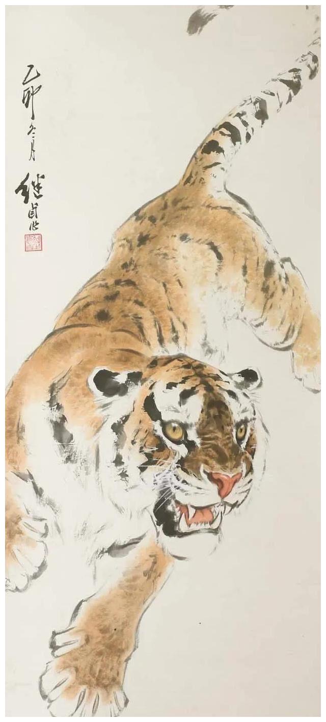 虎年回顾刘继卣画虎