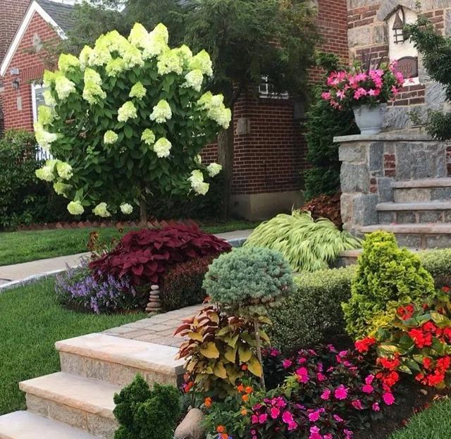 7款花境设计案例季相分明色彩缤纷