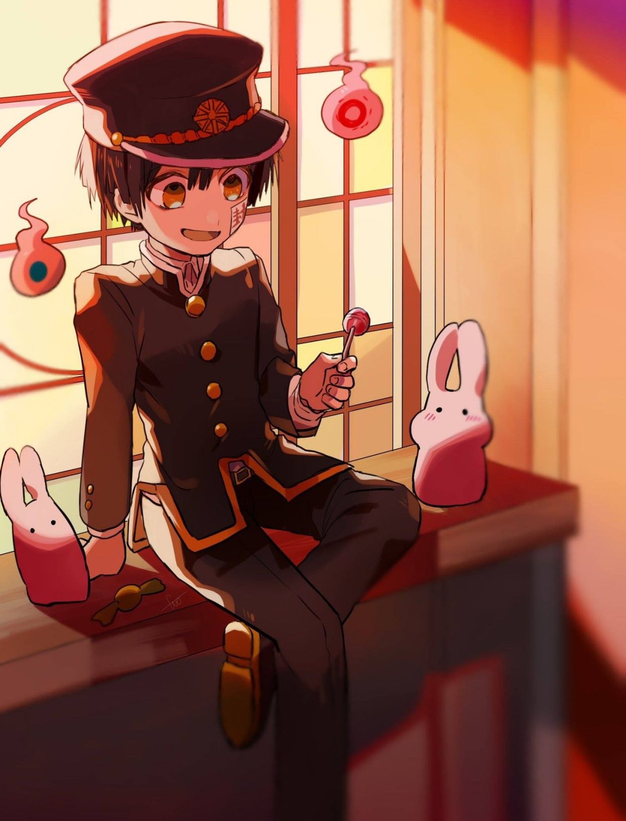 手绘 地缚少年花子君 壁纸头像花子君