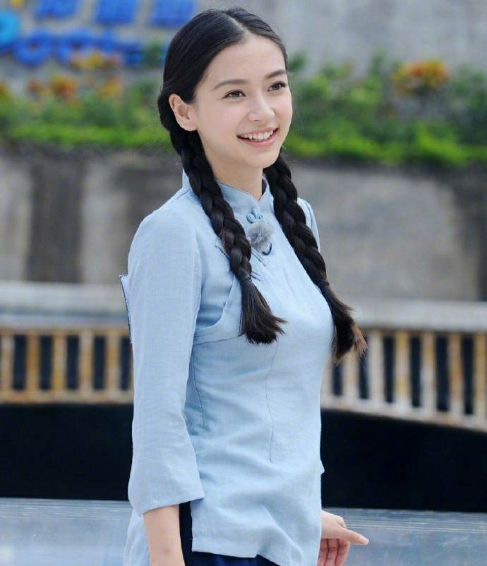 女明星麻花辫,刘亦菲清纯,倪妮气质,迪丽热巴可爱