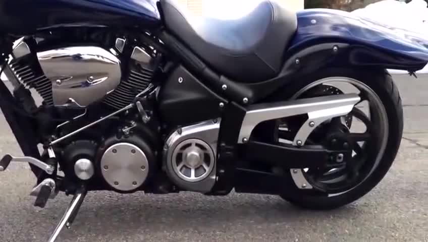 雅马哈勇士1700机车,这才是真正的"太子车"