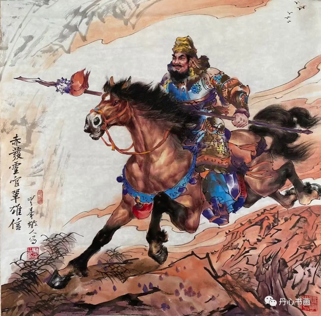 笔触豪放粗砺,情感奔放无羁 | 莱韵堂画家冯四海|笔触|画家|人物_新浪
