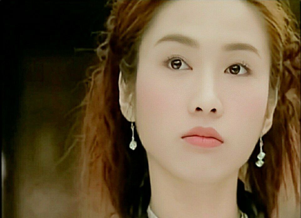 黎姿早年剧照,永远的"敏敏郡主"