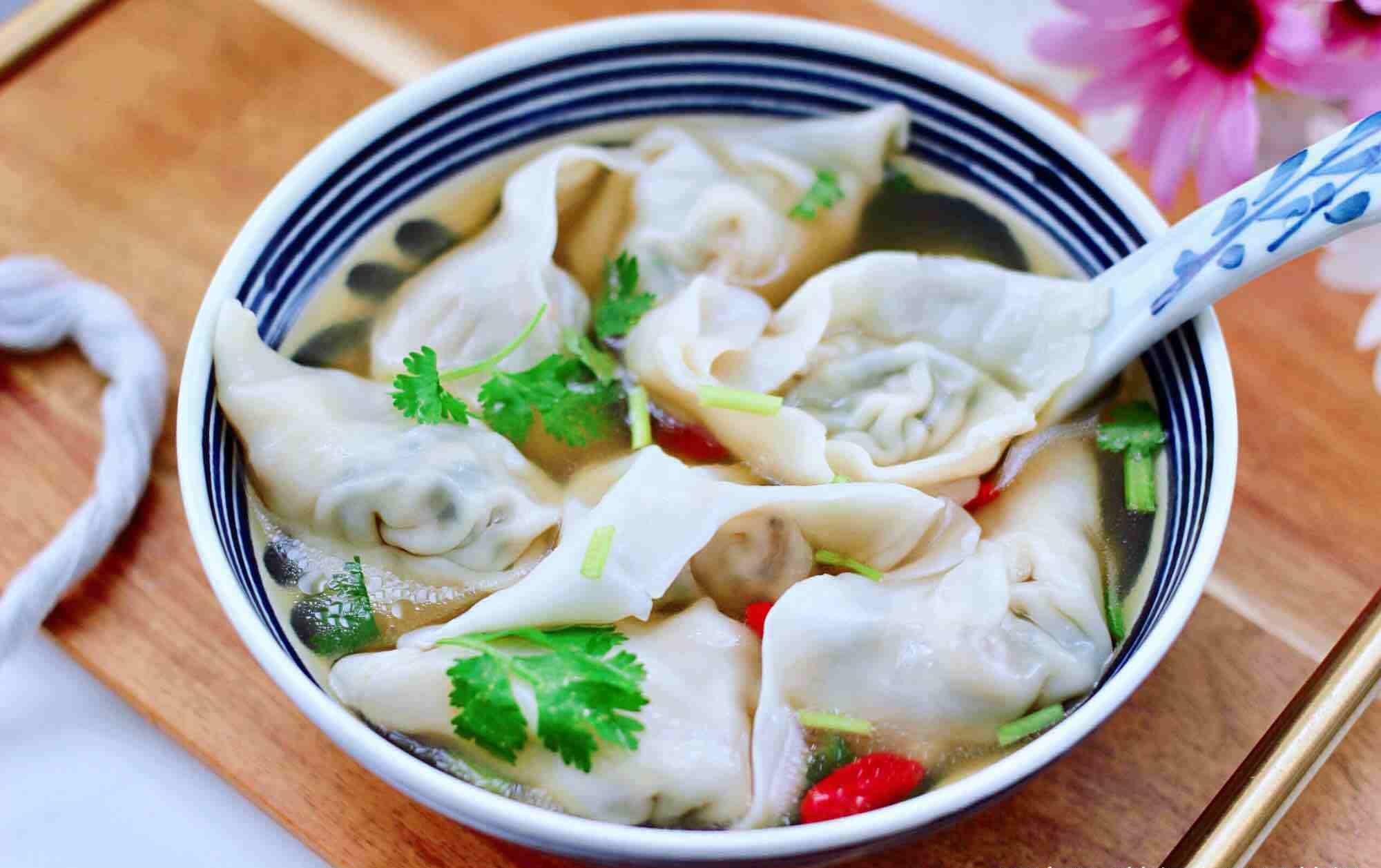 猪肉馄饨在家里也可以自己制作了营养又美味做法非常简单