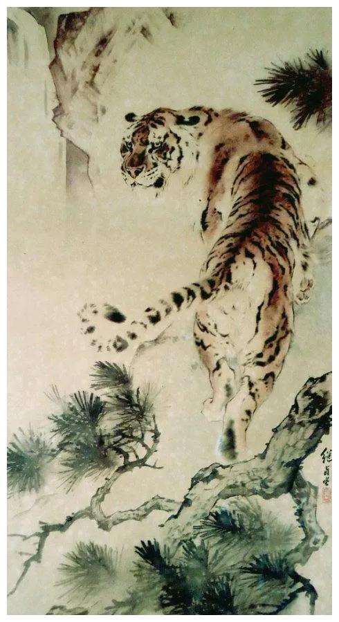 虎年回顾刘继卣画虎