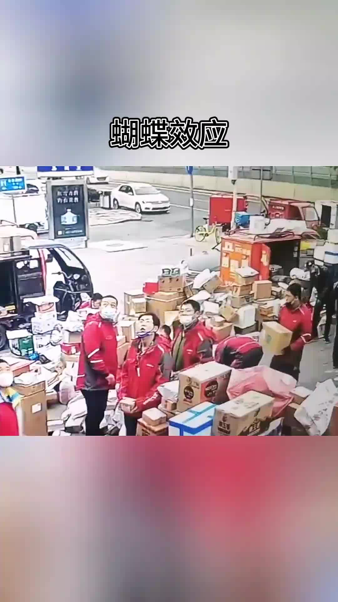 蝴蝶效应，看啥呢