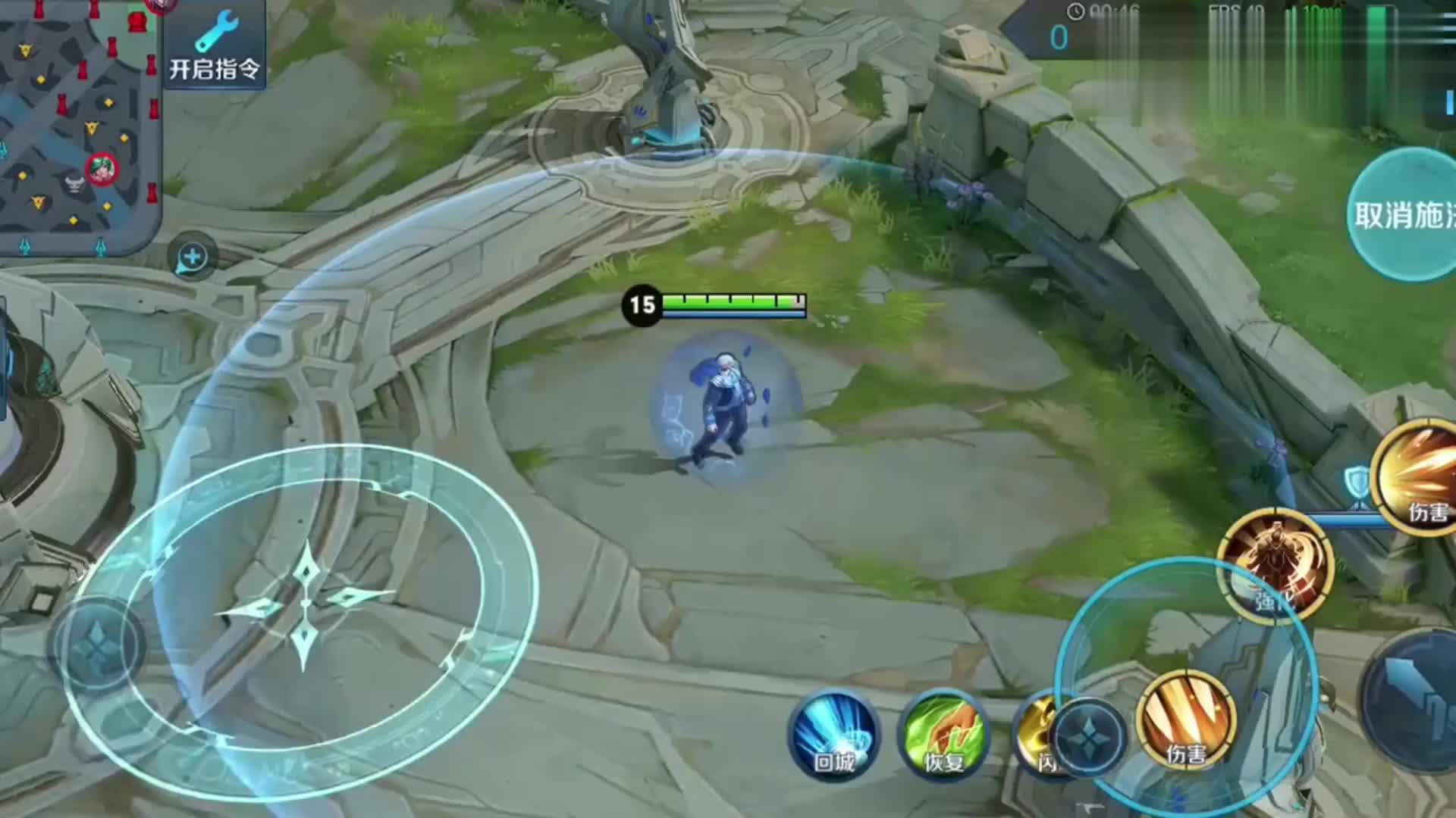 嬴政释放满屏剑雨,技能特效太酷炫了