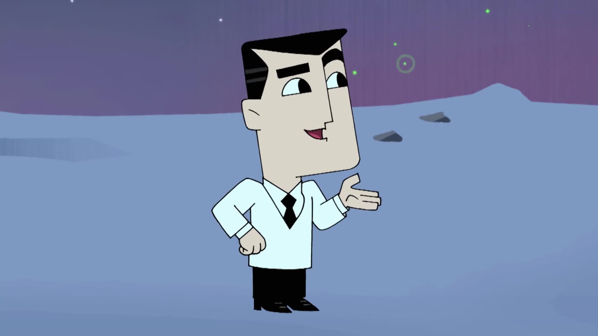 新飞天小女警:博士变成小不点了,被毛毛花花带着飞,太搞笑了