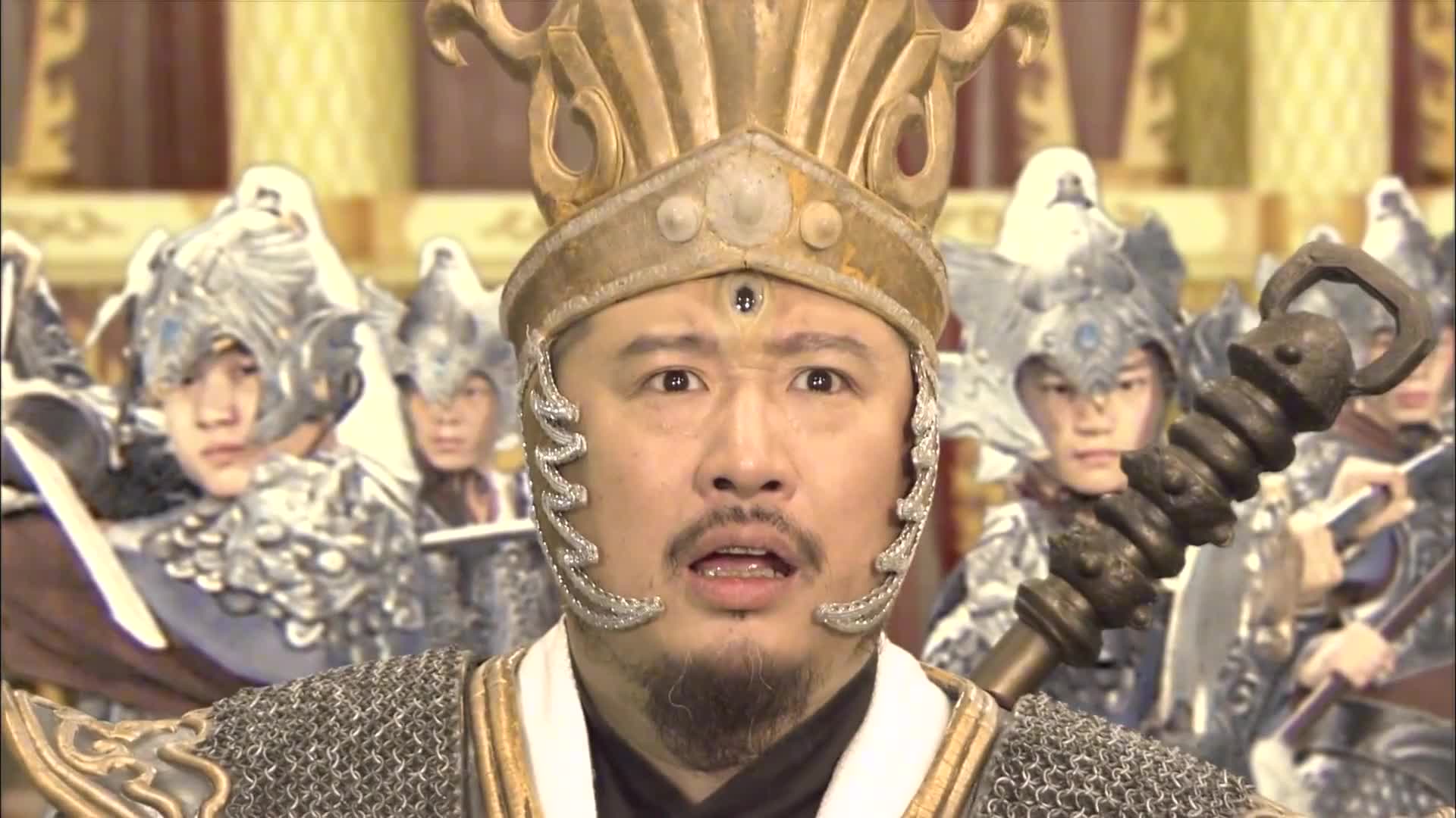 石敢当碧游保护乔灵儿牺牲乔灵儿变回玉帝立马灭了奎刚