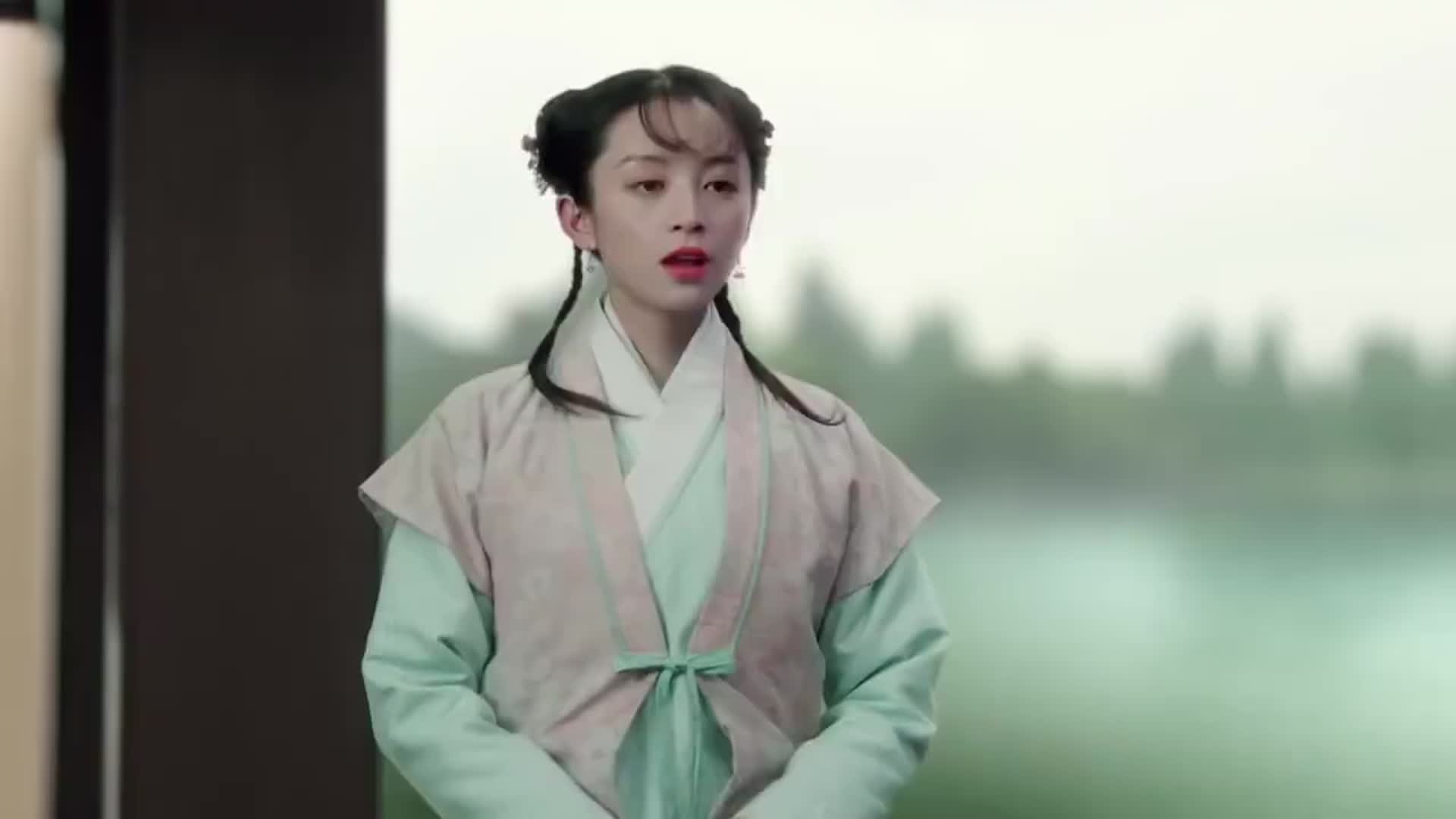 精彩推荐今夏扮成陆绎丫鬟把陆绎给逗笑了今夏的发型太逗了