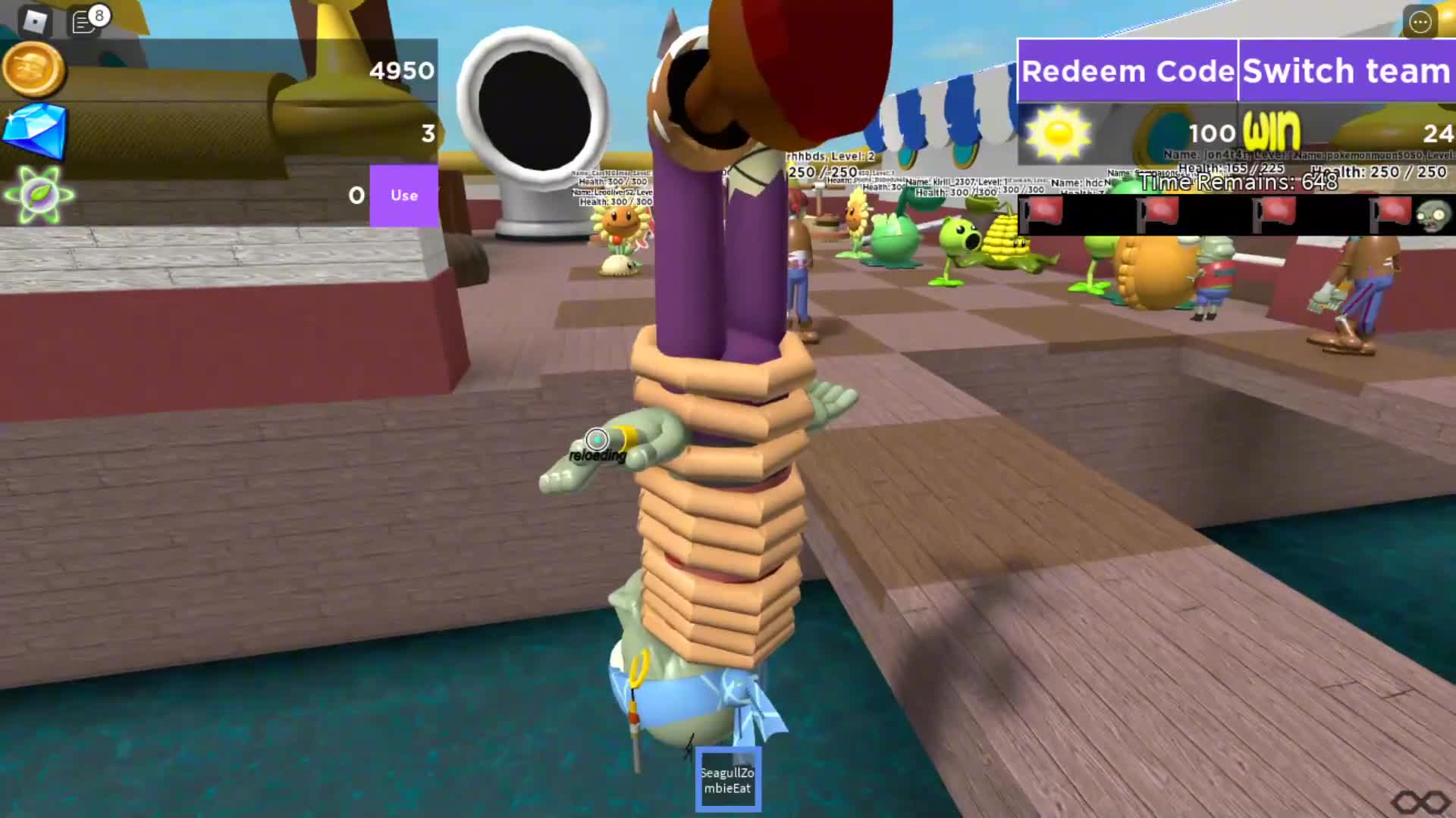 植物大战僵尸海鸥僵尸大吃特吃14