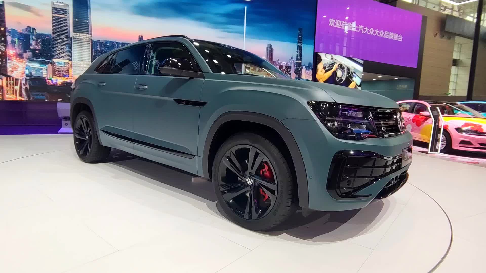 新配色比贴膜好看全新大众途昂x亮相天津车展