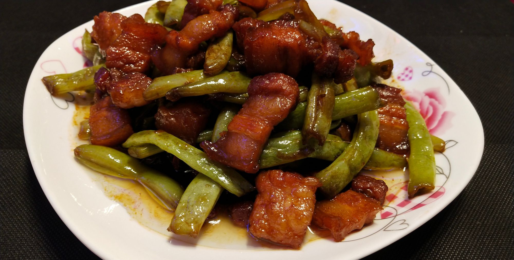 四季豆烧肉 稍微改变一下做法 焕然一新的美味_高清图集_新浪网