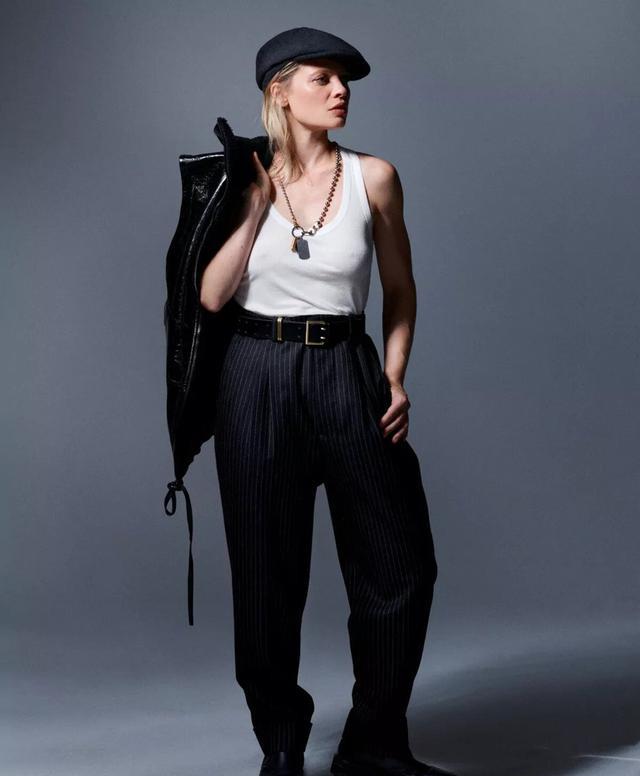 法国影星梅兰妮蒂埃里10月费加罗夫人封面摄影