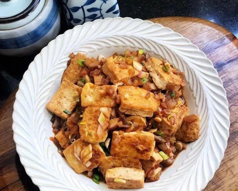 酱焖老豆腐家常下饭菜真赞