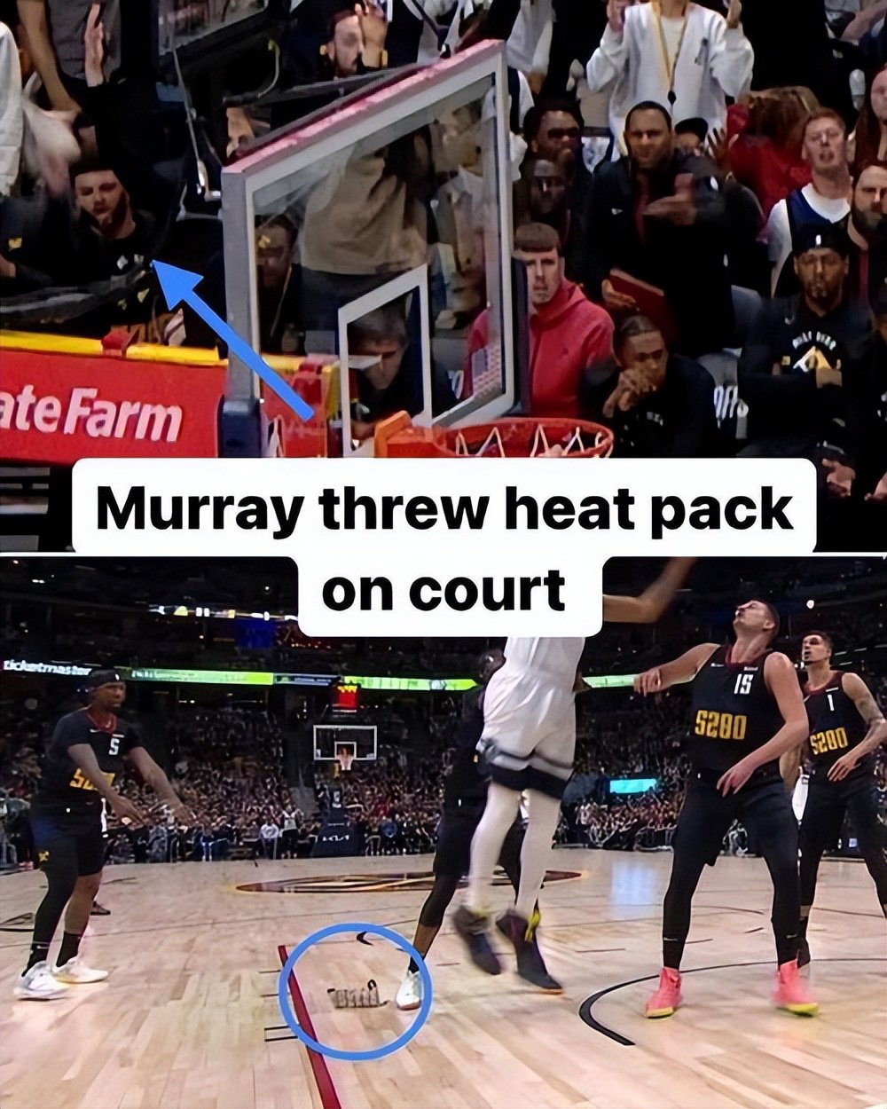 穆雷g3不会被禁赛!nba官宣罚款10万美元